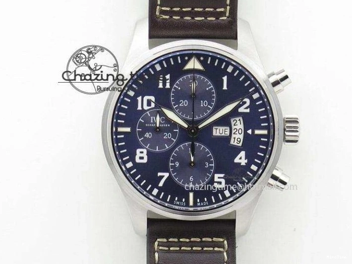 MIROTIME 0427 MARK XVIII IW327002 SS FKF 1:1 Best Edition White Dial On Black Leather Strap Affordable 7121